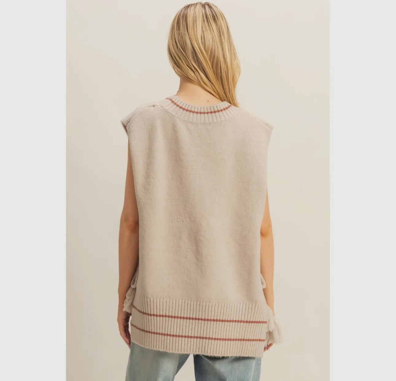Mocha Mornings Sweater Vest