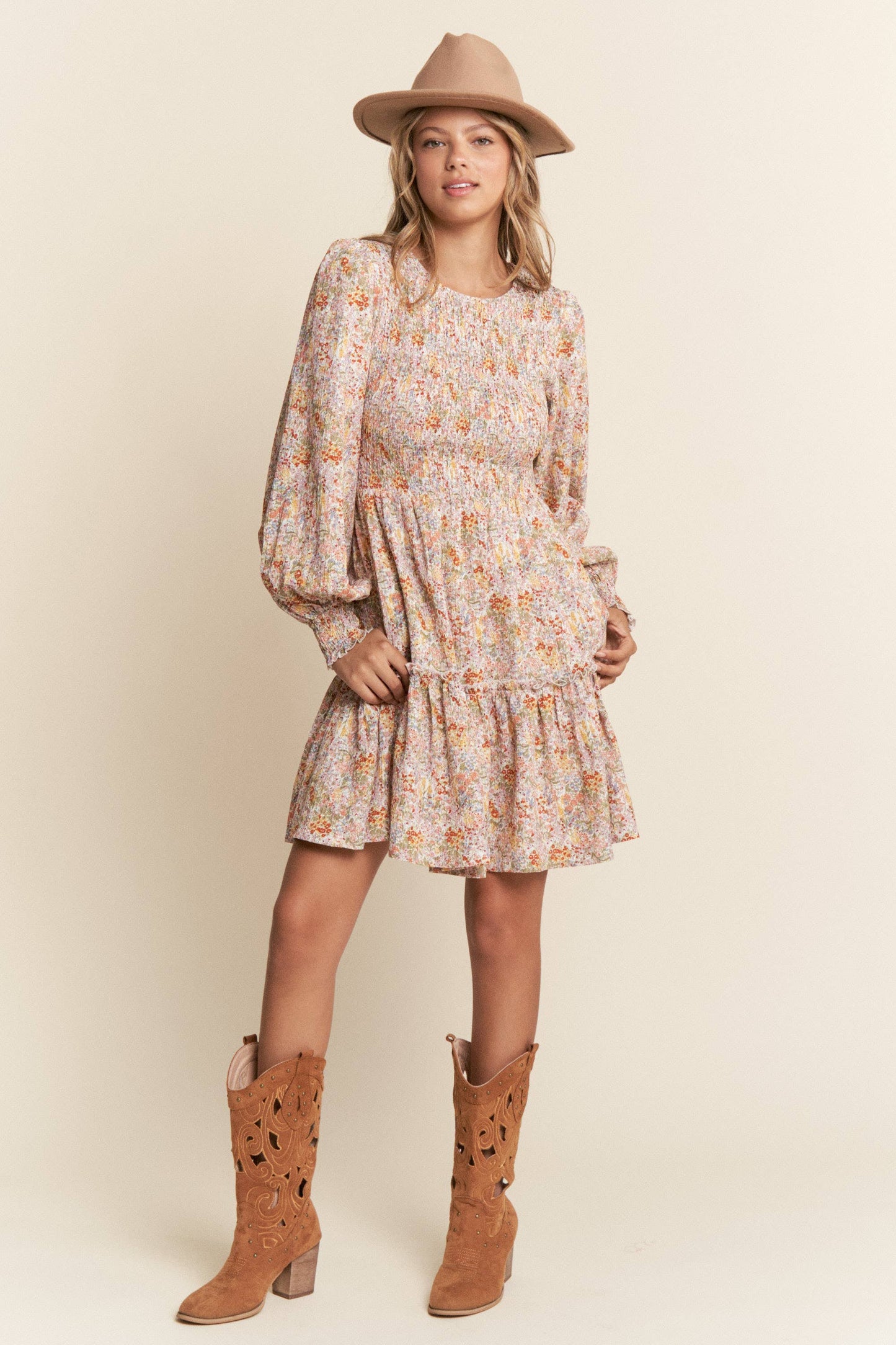 New Mercies Smocked Dress