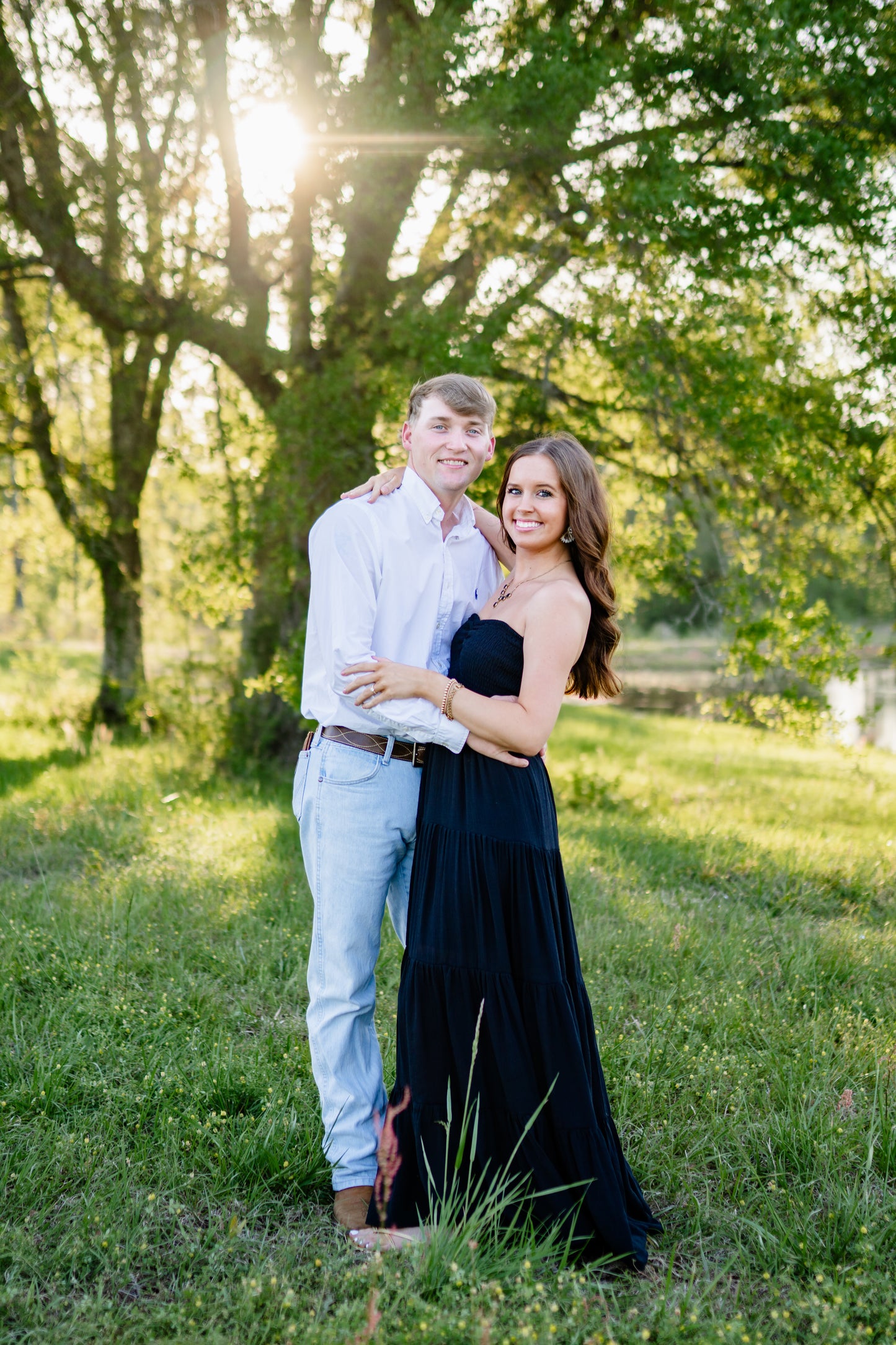 Lady in Black Maxi