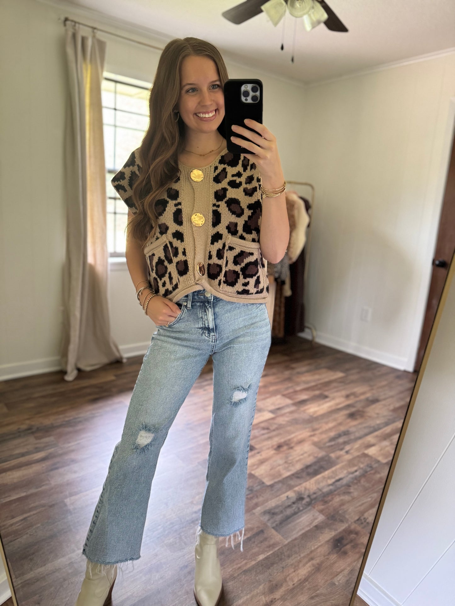 Bold and Fearless Leopard Sweater