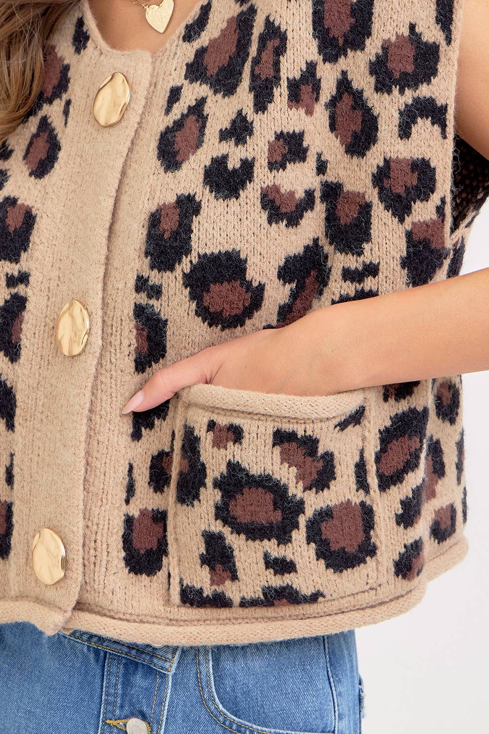 Bold and Fearless Leopard Sweater