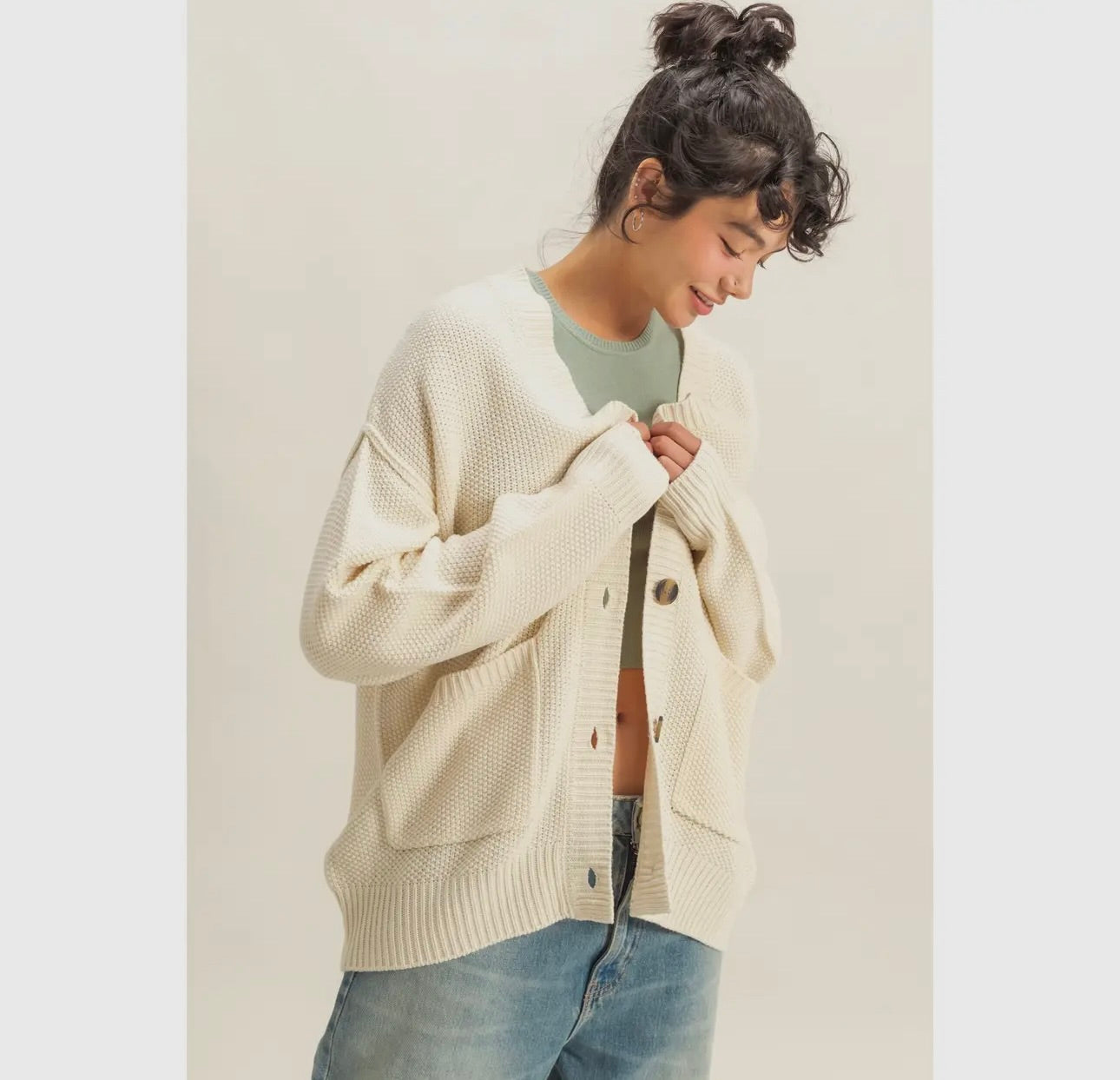 Maple & Grace Oversized Cardigan