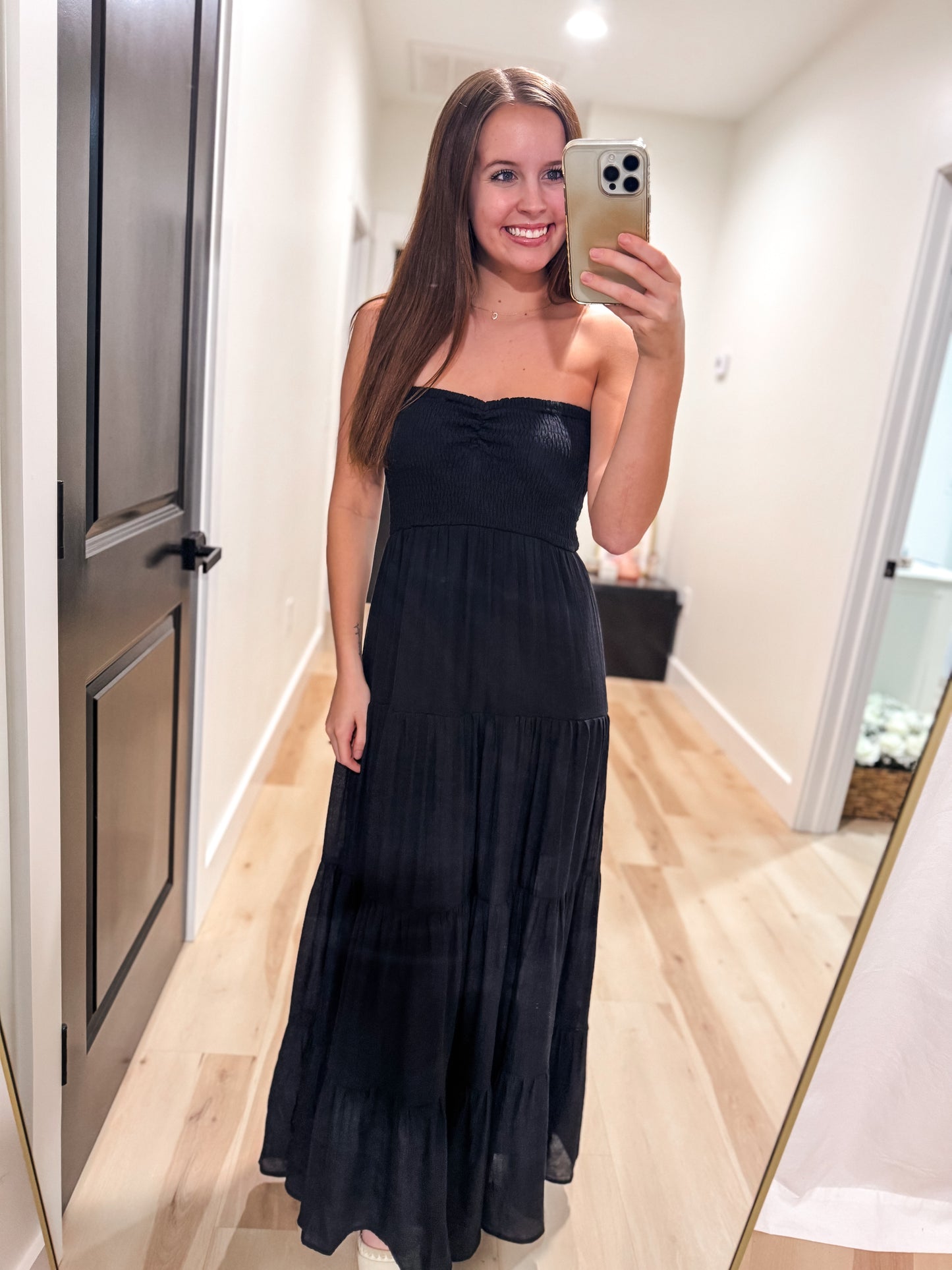 *Final Sale* Lady in Black Maxi
