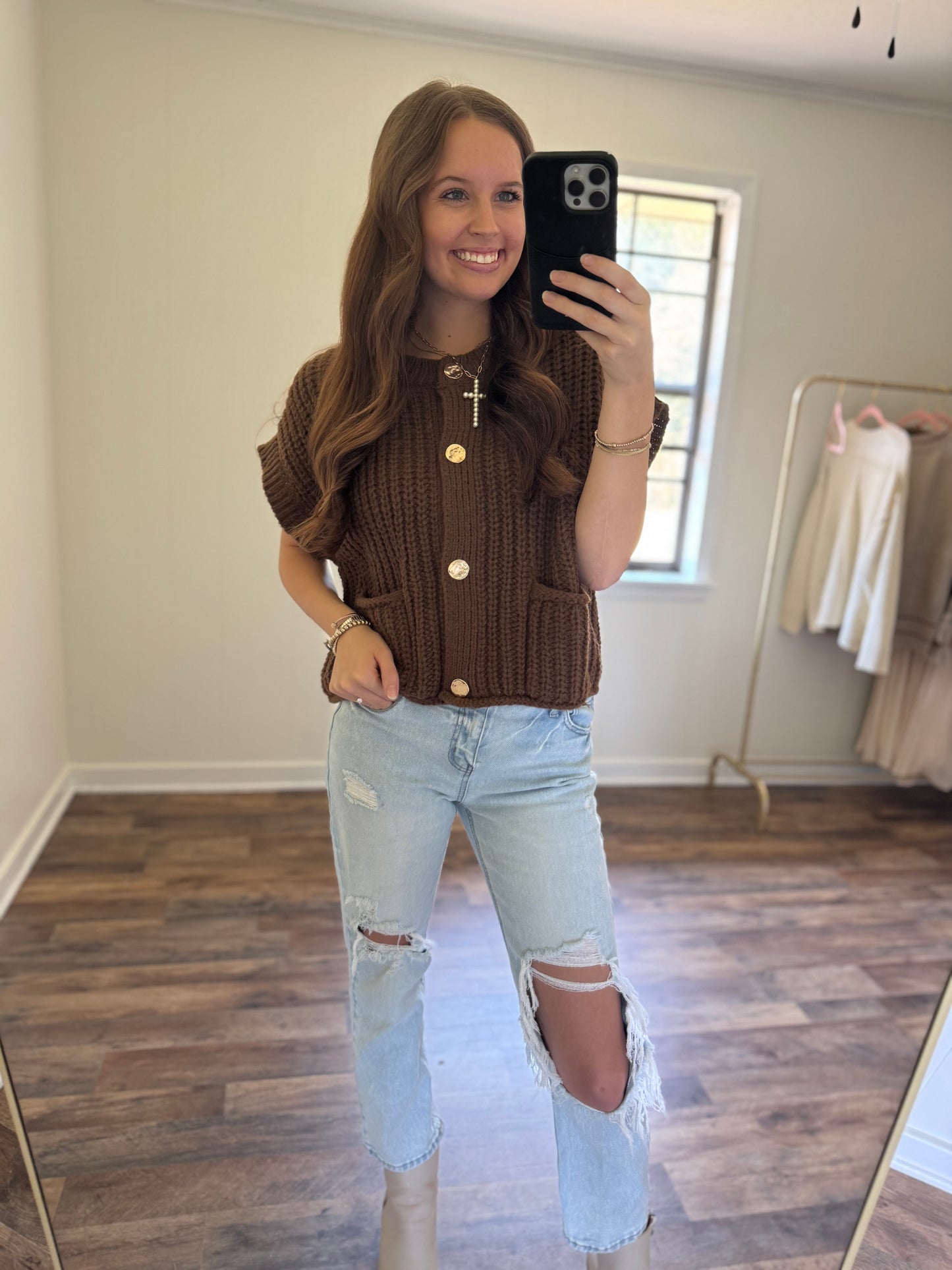 Abide & Be Still Sweater Top