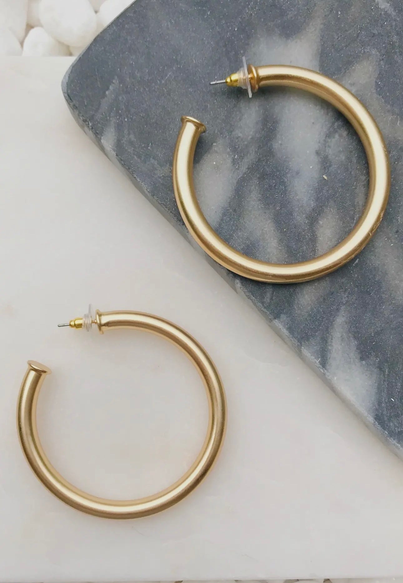 Crowned in Gold Hoops