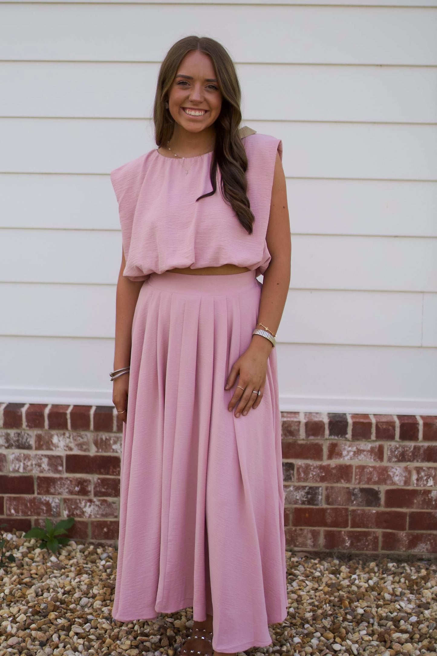 Blushing Mauve Doll Set
