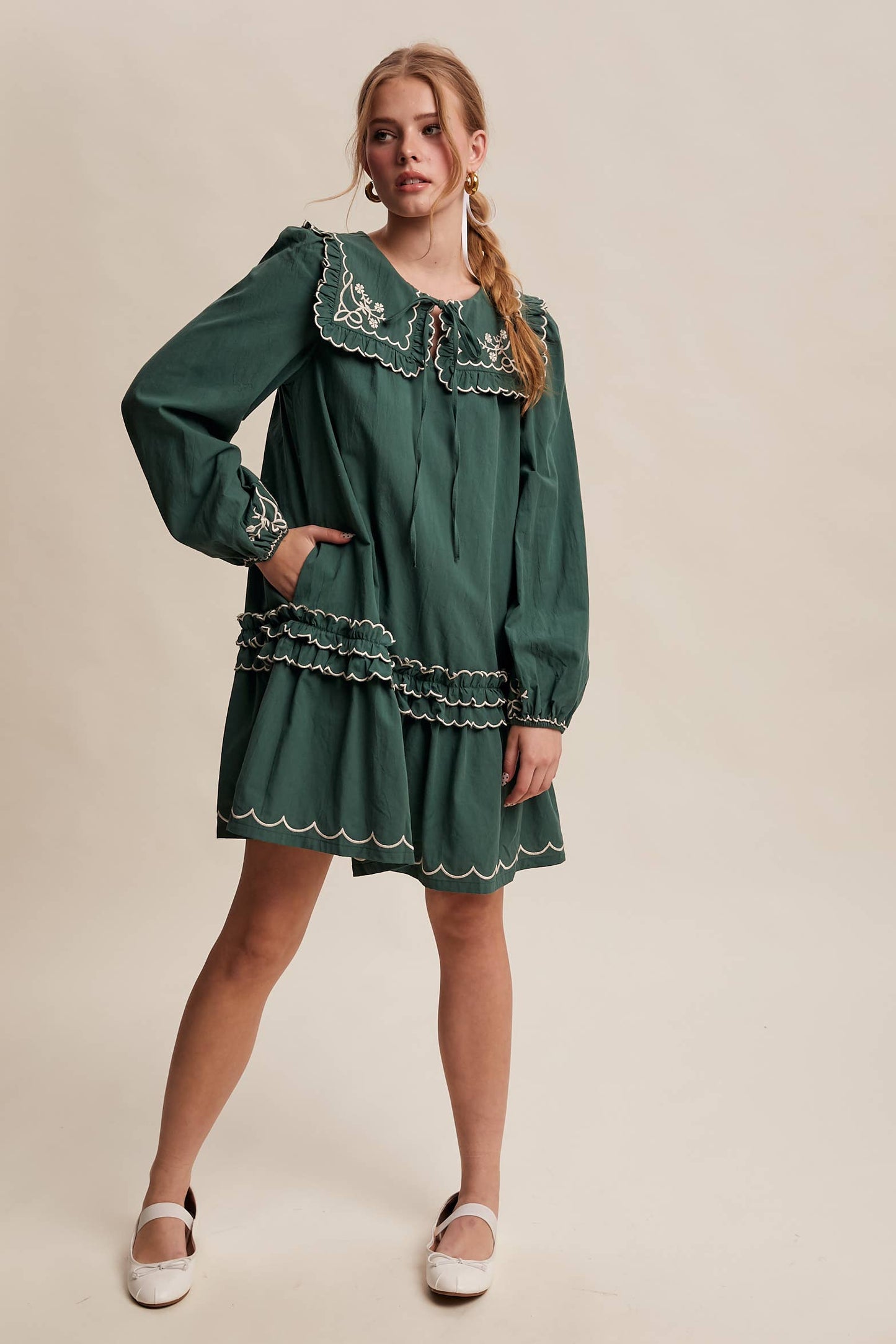 Evergreen Glam Dress