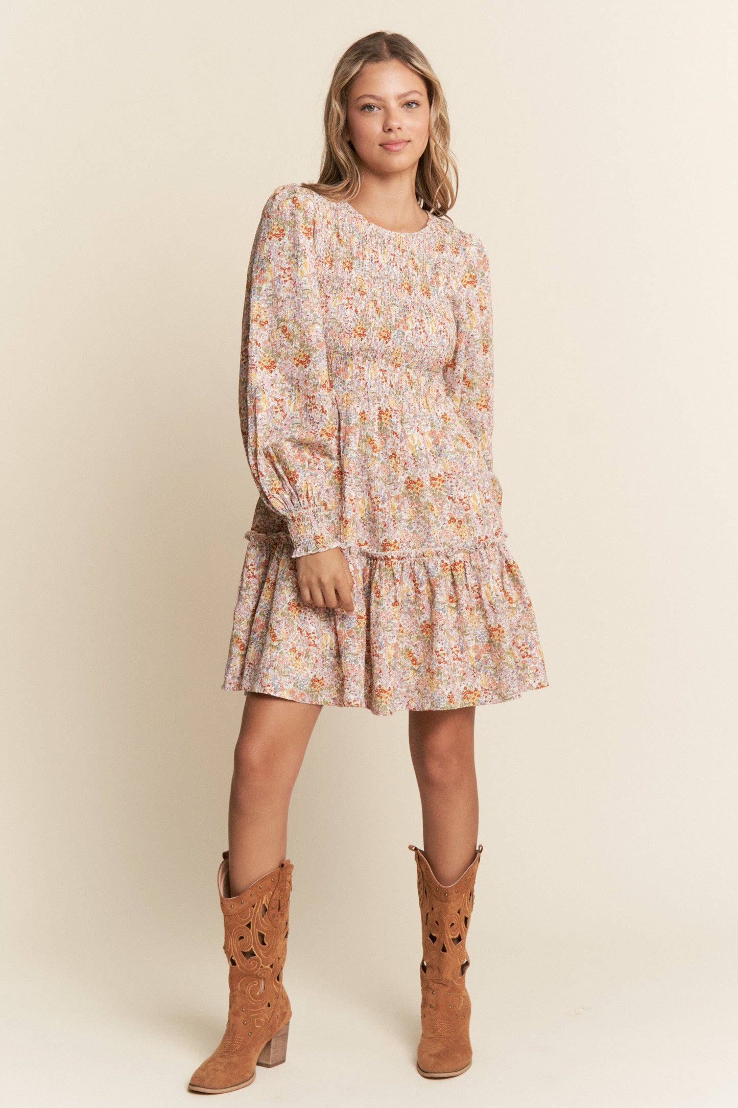 New Mercies Smocked Dress