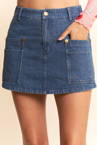 Final Sale Memphis Blues Skort