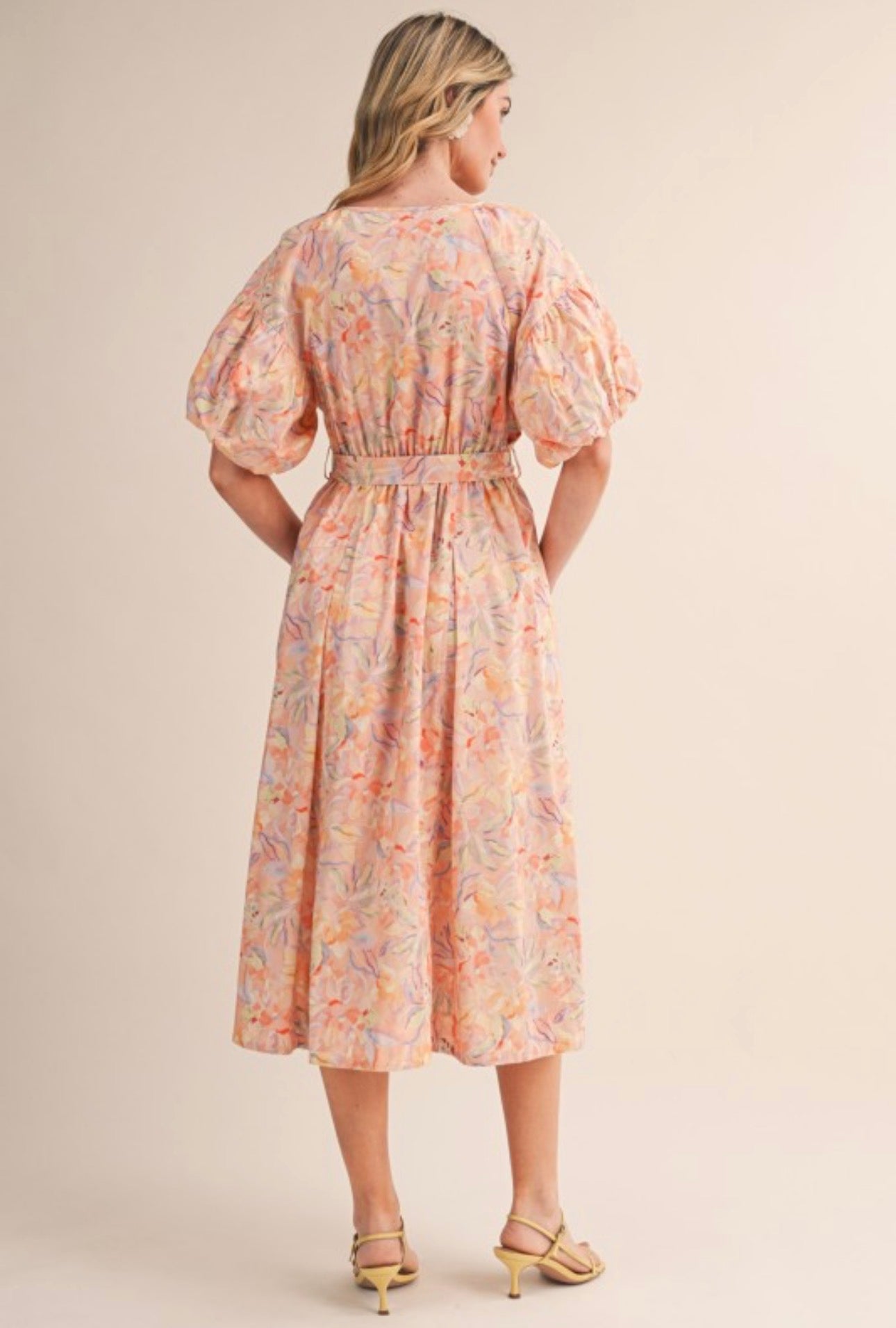 Pure Peach Blossom Midi