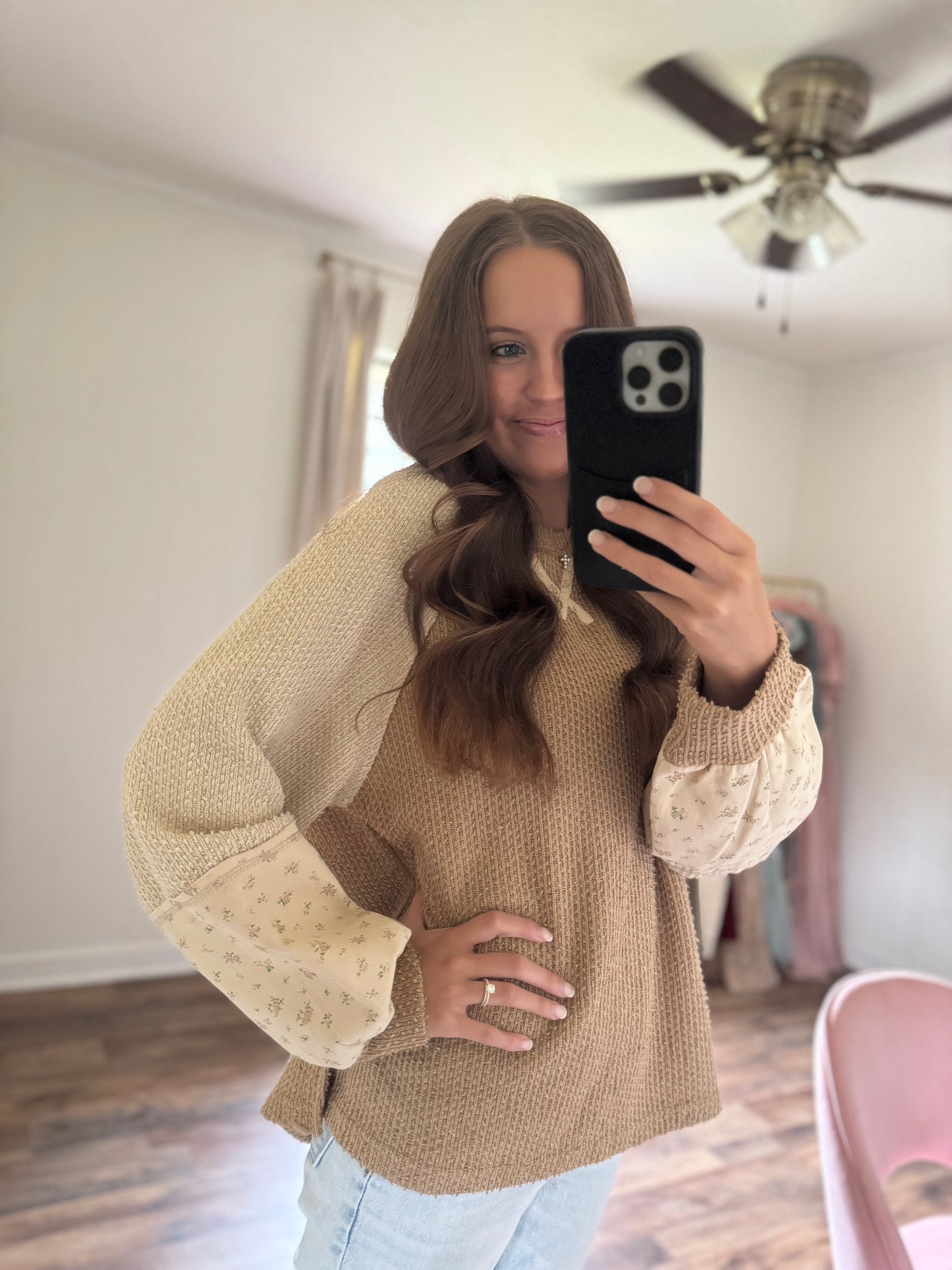 Rooted in Peace Knit Top