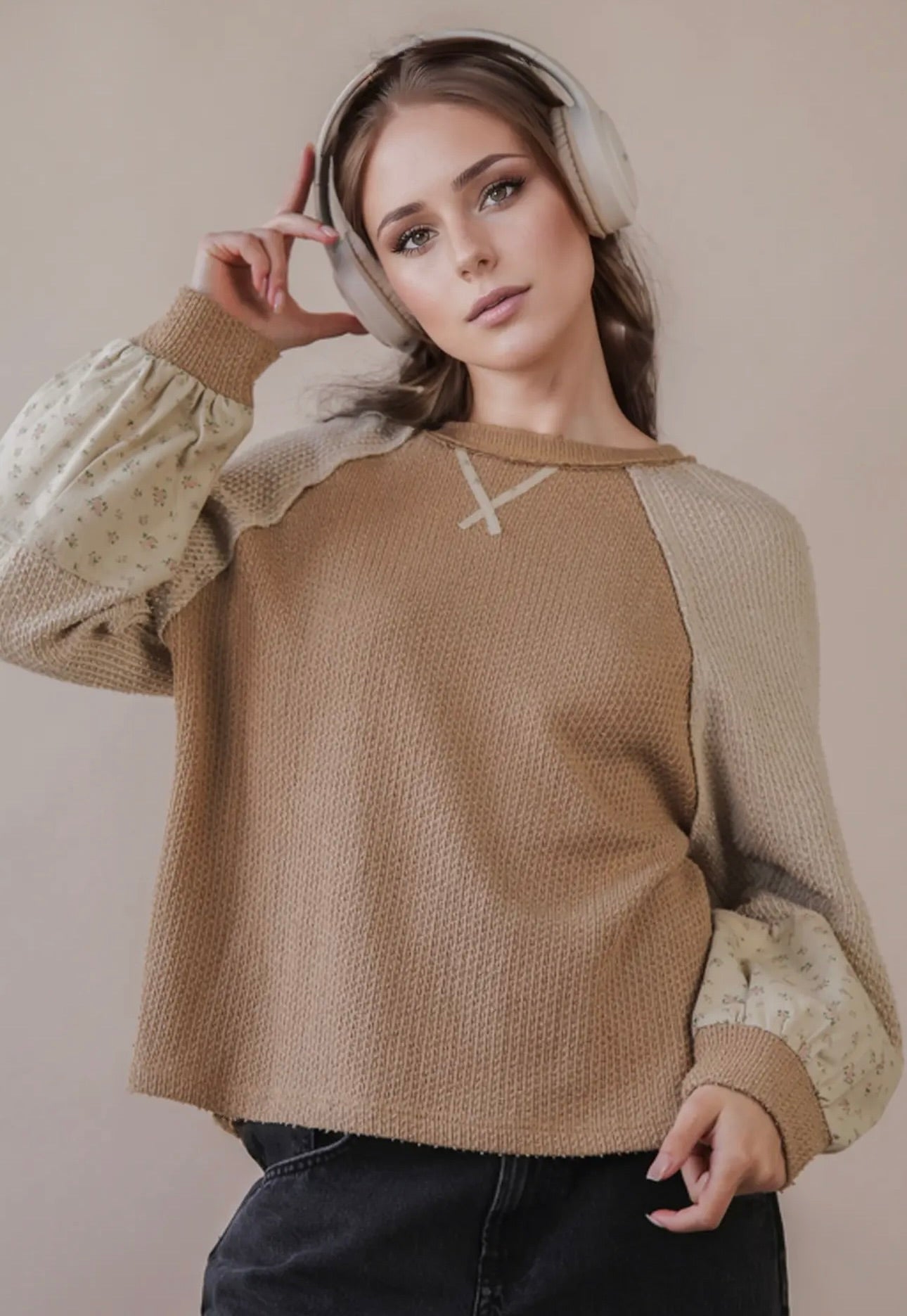 Rooted in Peace Knit Top