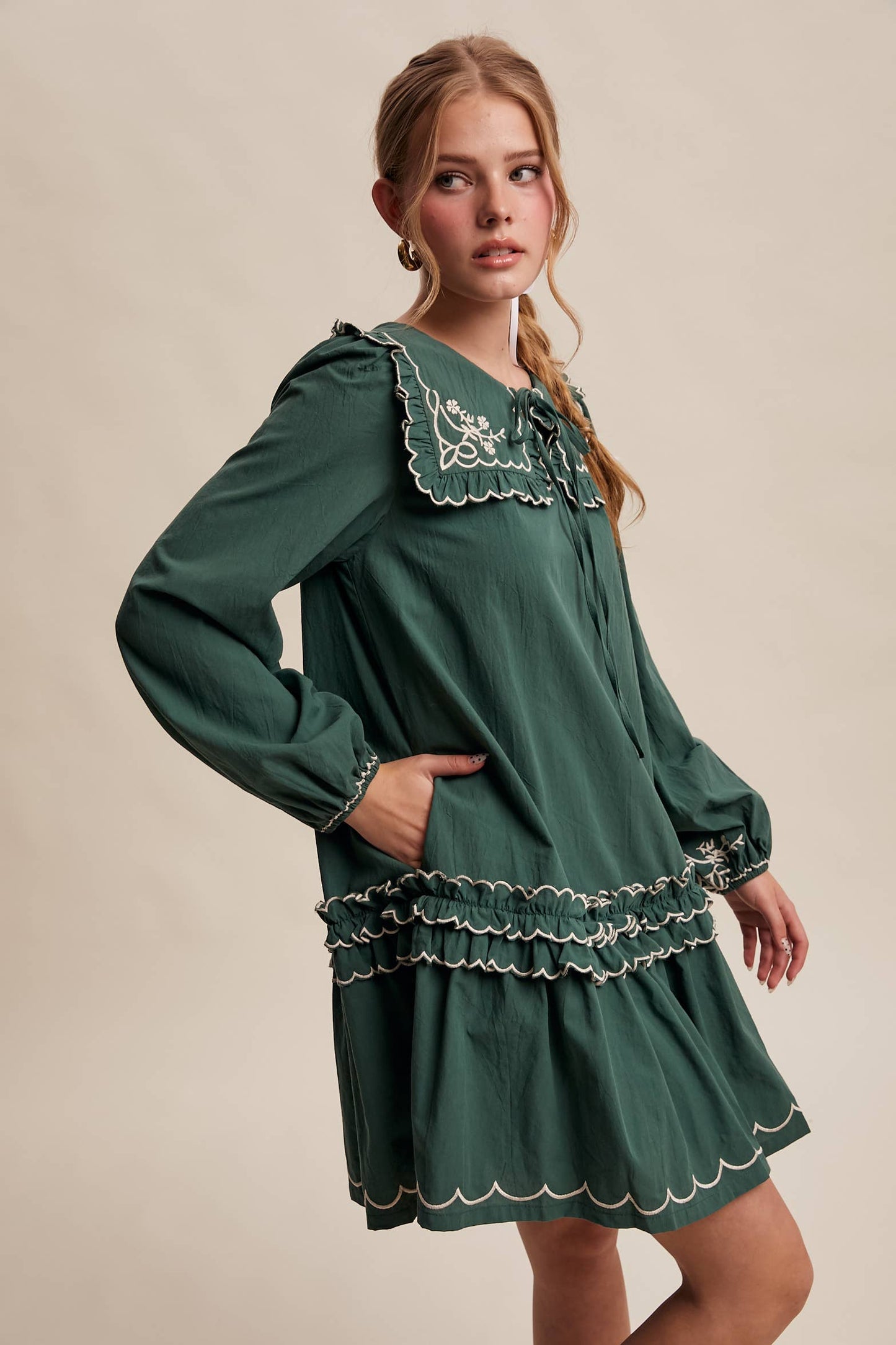 Evergreen Glam Dress