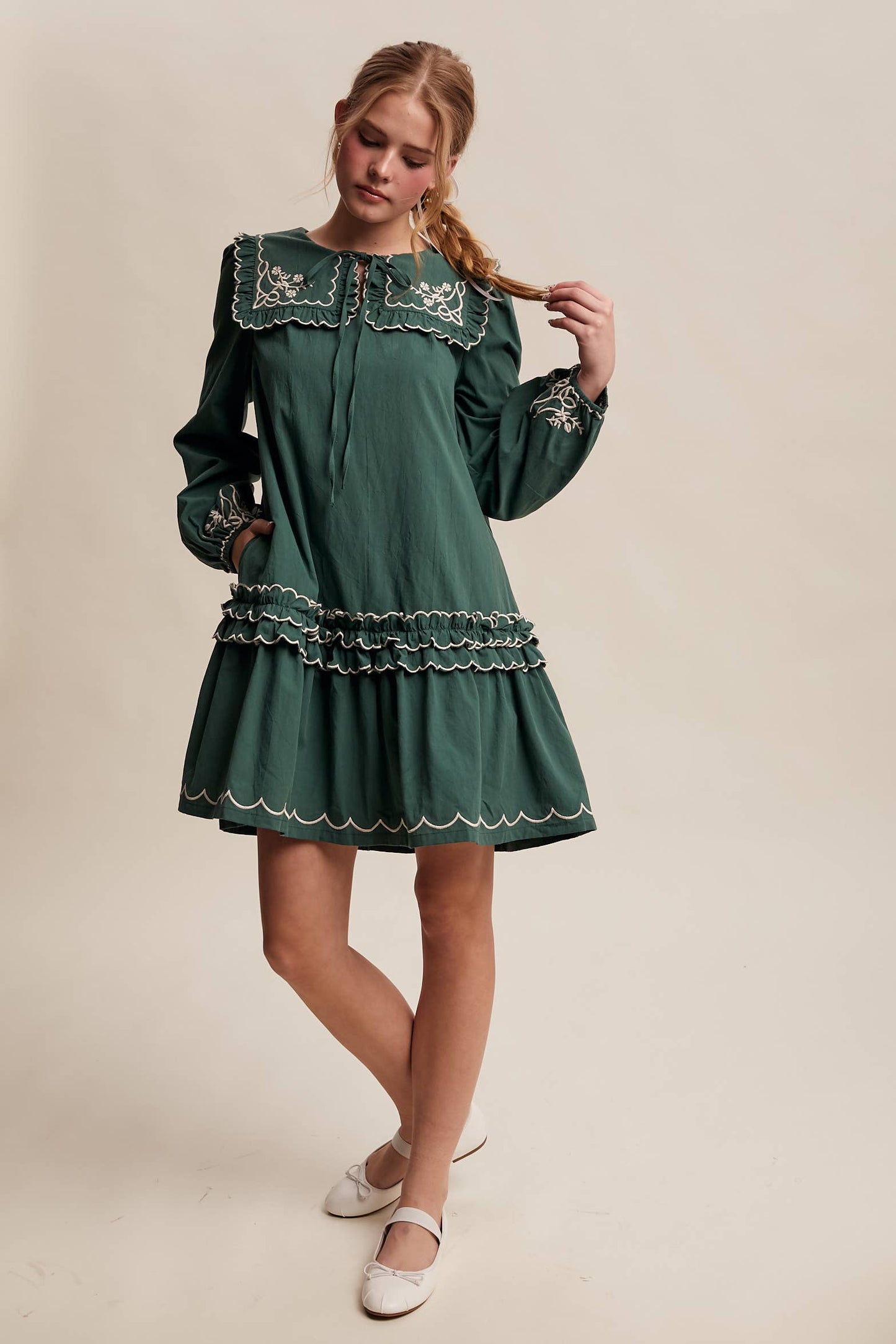 Evergreen Glam Dress