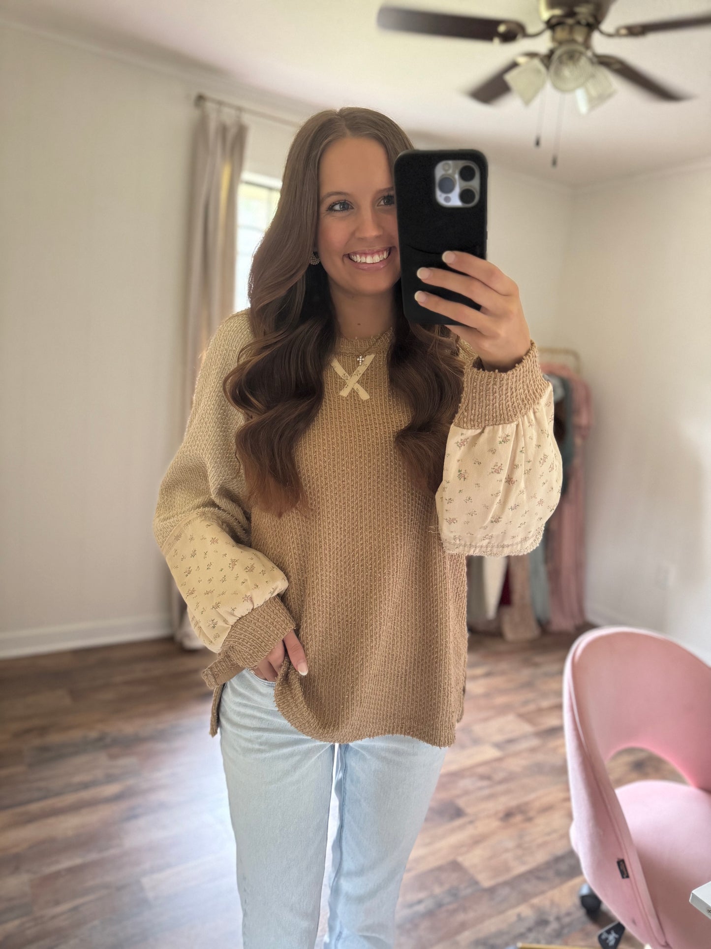 Rooted in Peace Knit Top