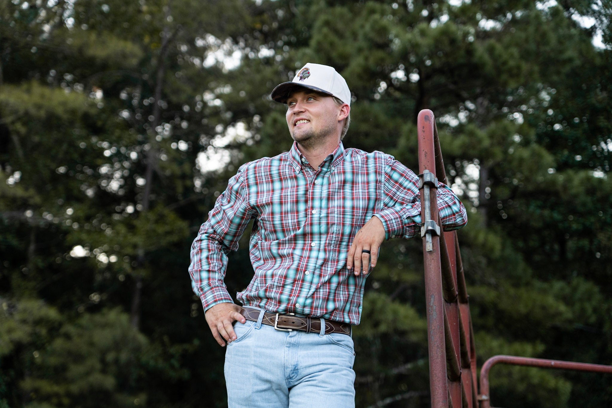 The Red Clay Button Up