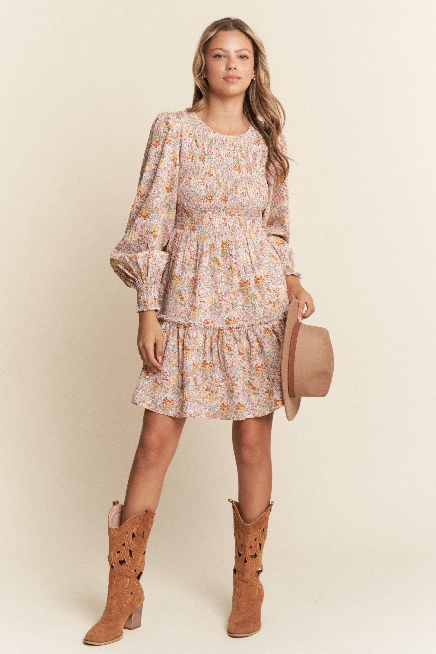 New Mercies Smocked Dress