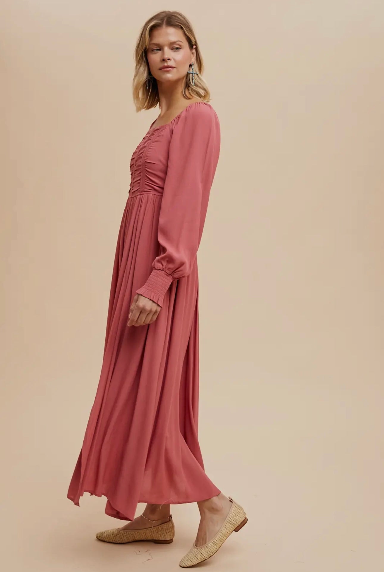 *Final Sale* Desert Rose Maxi