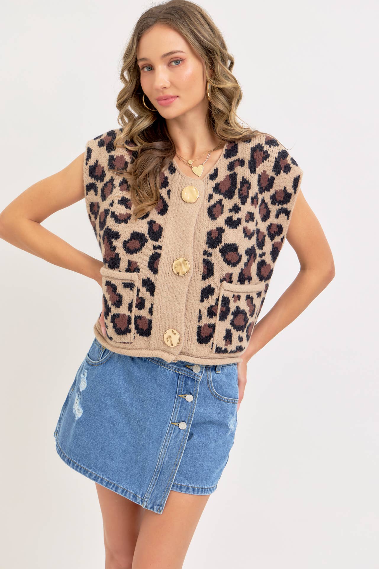 Bold and Fearless Leopard Sweater