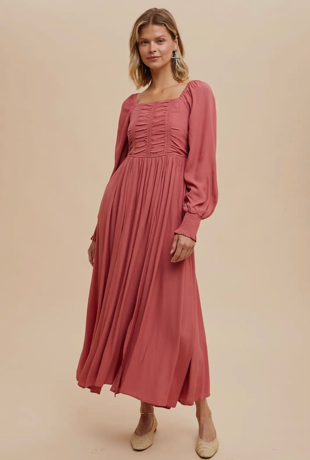 *Final Sale* Desert Rose Maxi