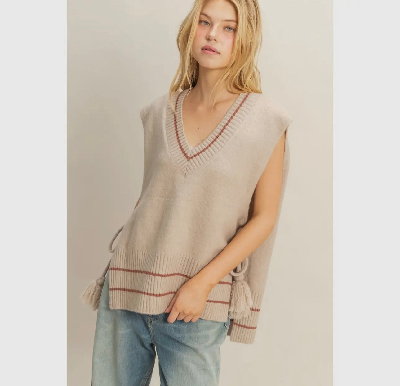 Mocha Mornings Sweater Vest