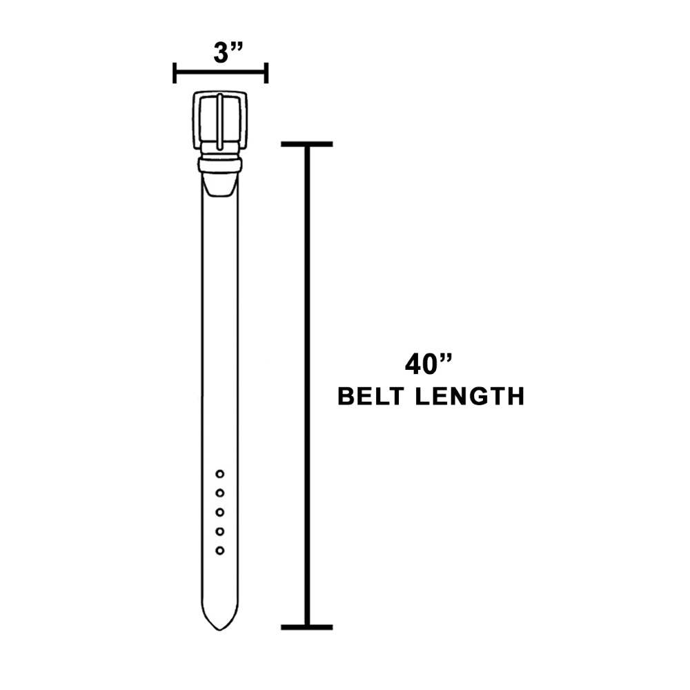 Bangs & Boots Belt (Black and Brown)