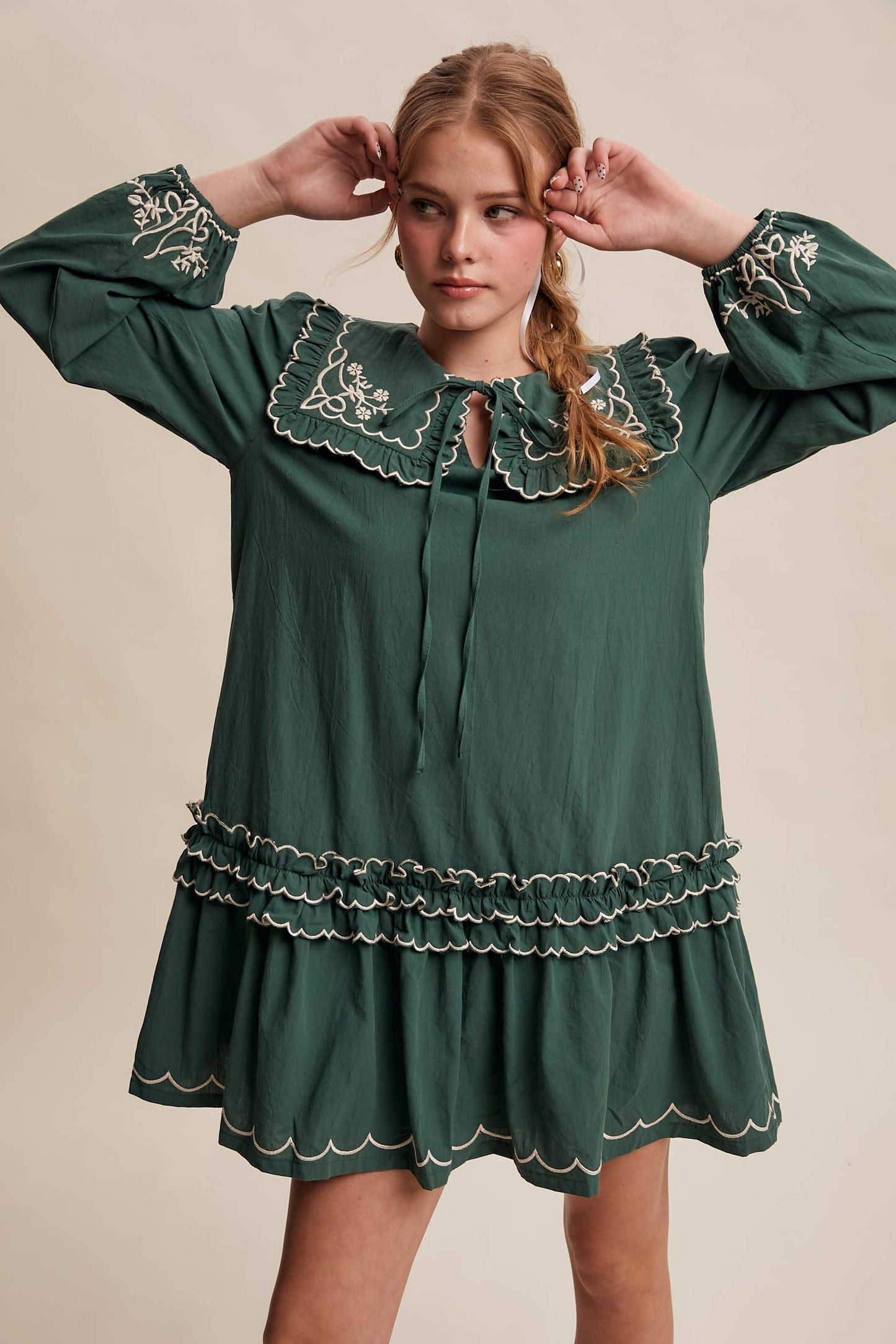 Evergreen Glam Dress