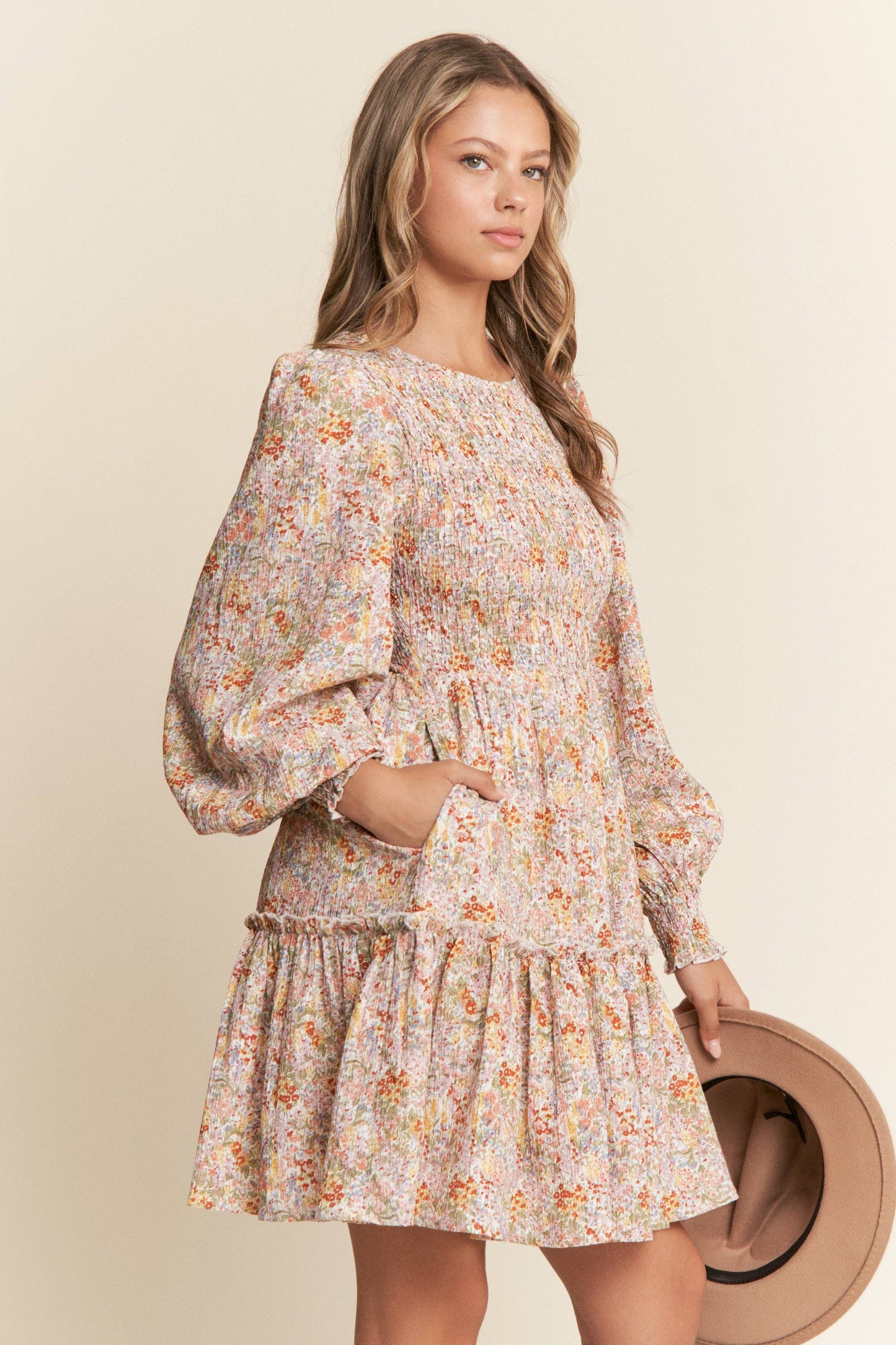 New Mercies Smocked Dress