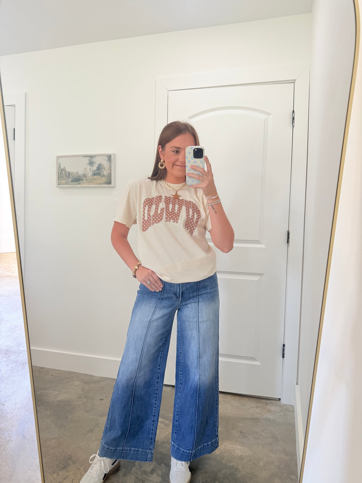 WWJD Polka Dot Tee