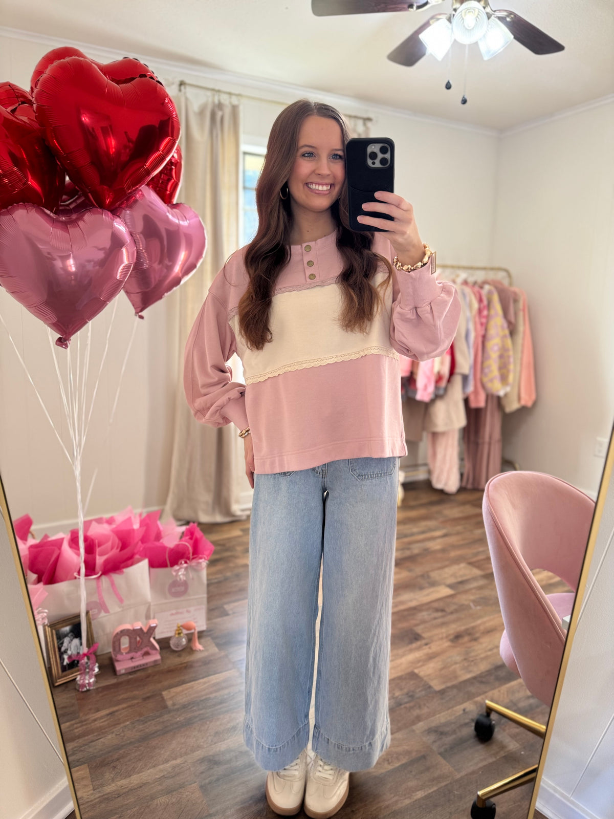Final Sale Blush & Beloved Top