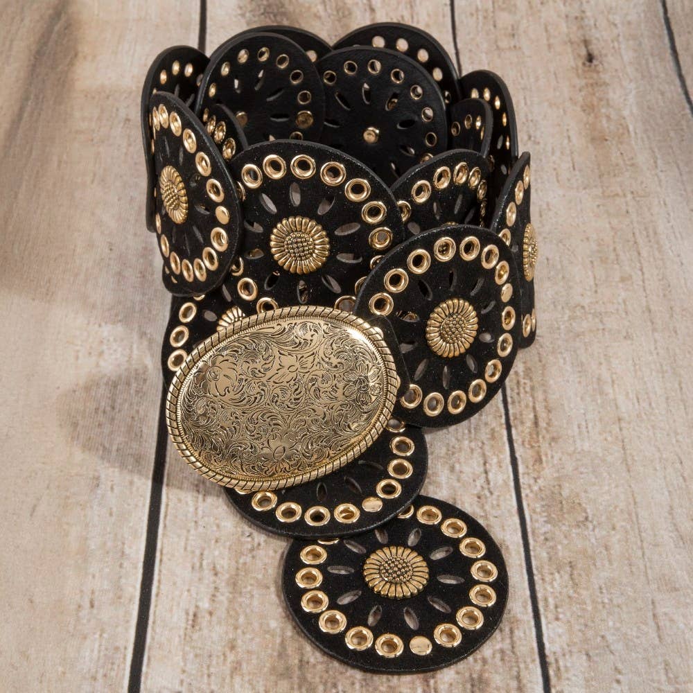 Bangs & Boots Belt (Black and Brown)