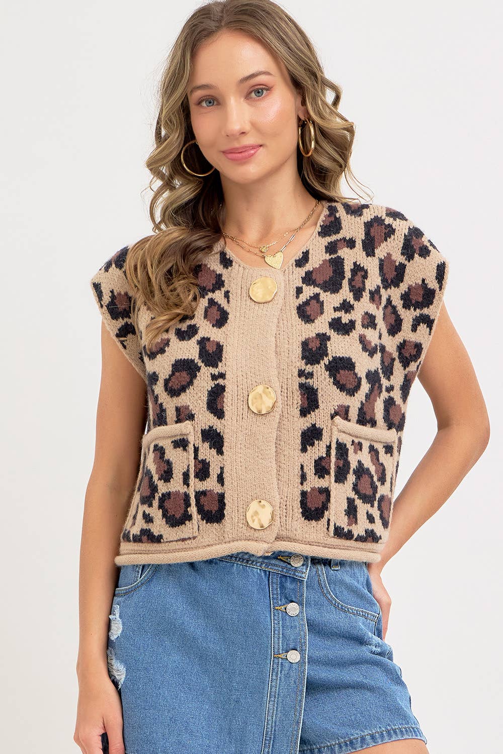 Bold and Fearless Leopard Sweater