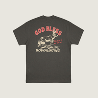 Washed Black Shoot Em Tee