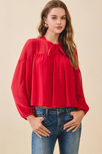 Final Sale Ribbon & Redeemer Blouse