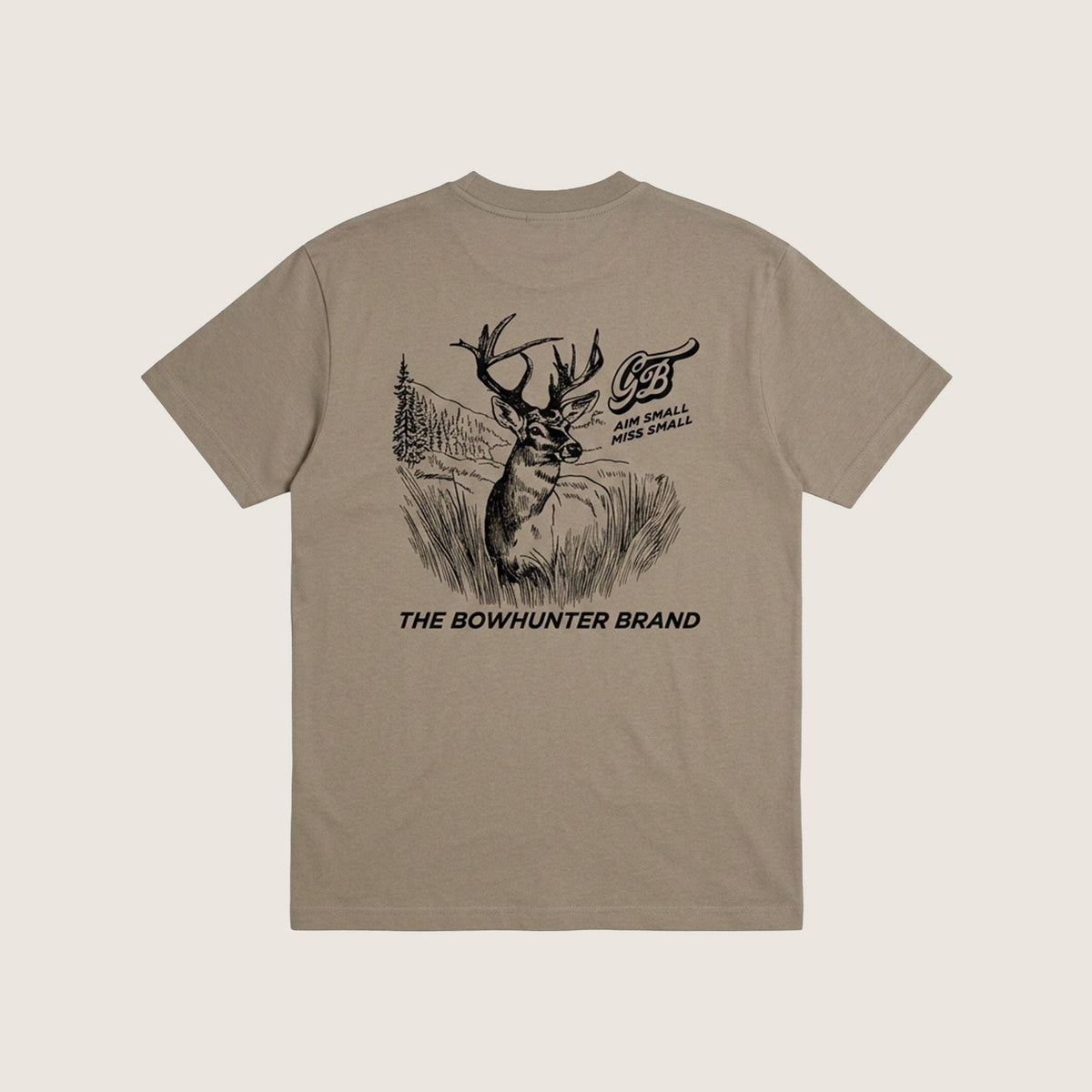 Olive Deer Tee