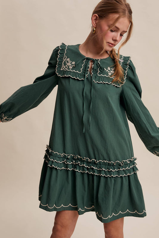 Evergreen Glam Dress