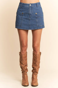 Final Sale Memphis Blues Skort