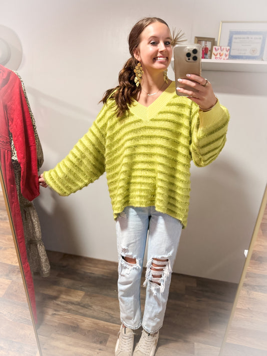 *Final Sale* Grinchmas Oversized Sweater