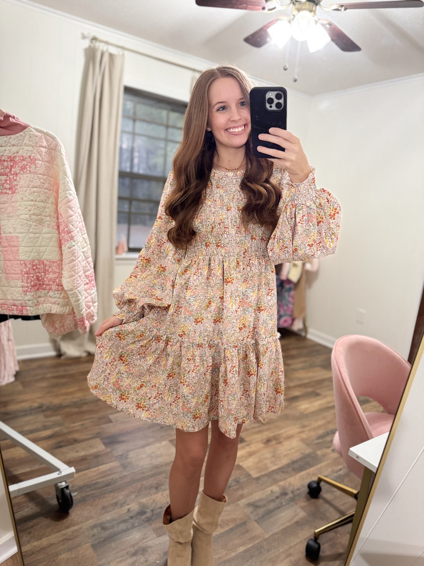 New Mercies Smocked Dress