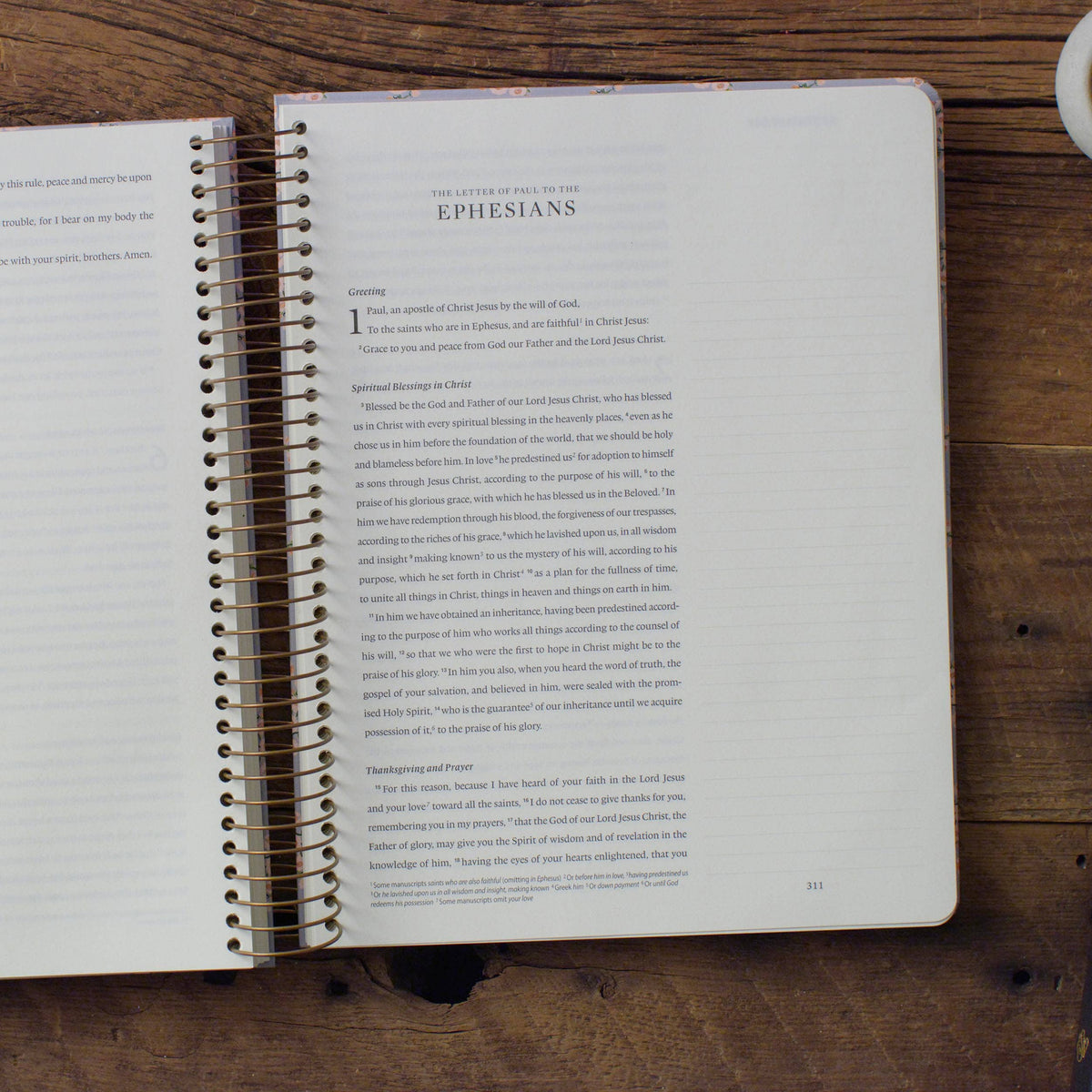 ESV Spiral-Bound Journaling Bible, New Testament