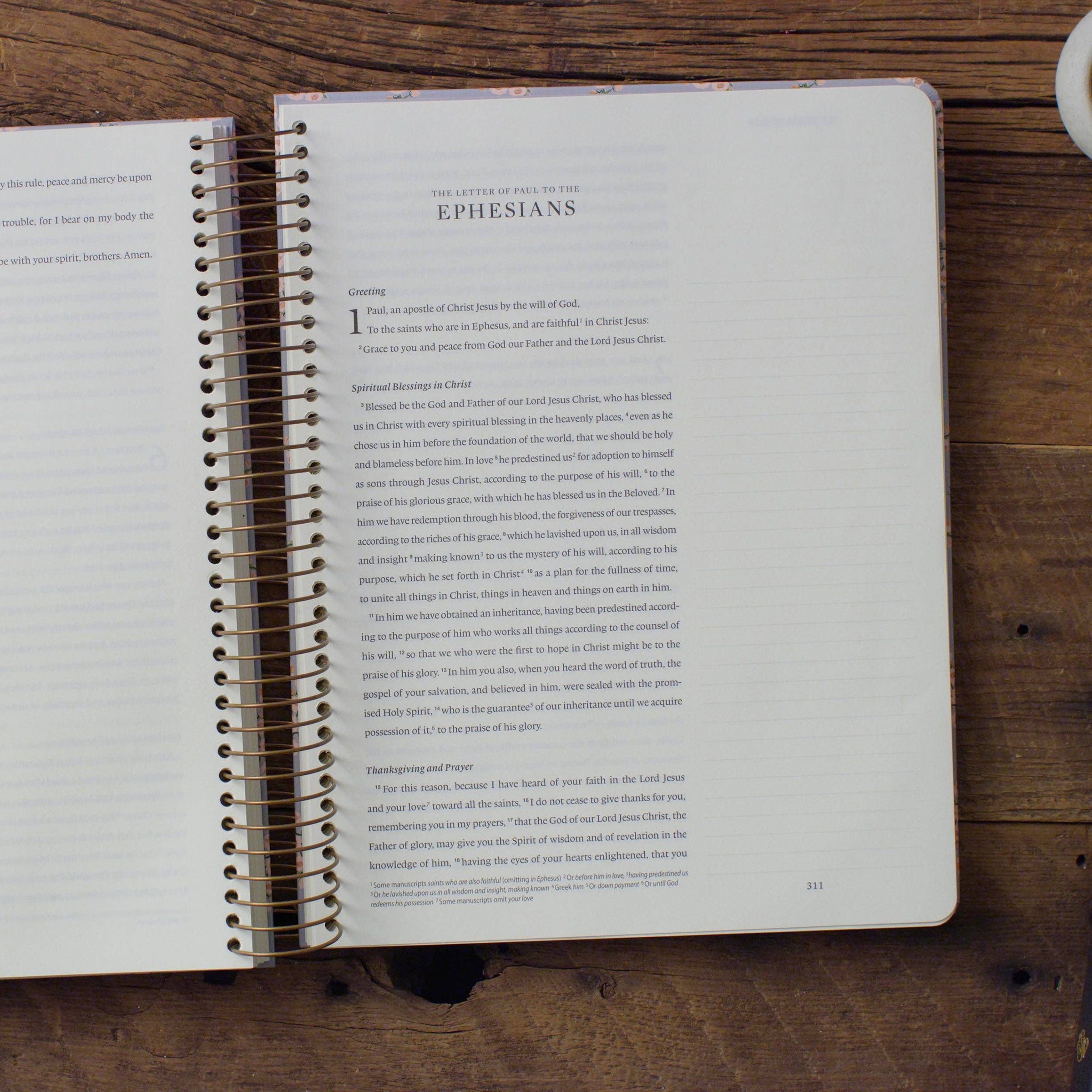 ESV Spiral-Bound Journaling Bible, New Testament