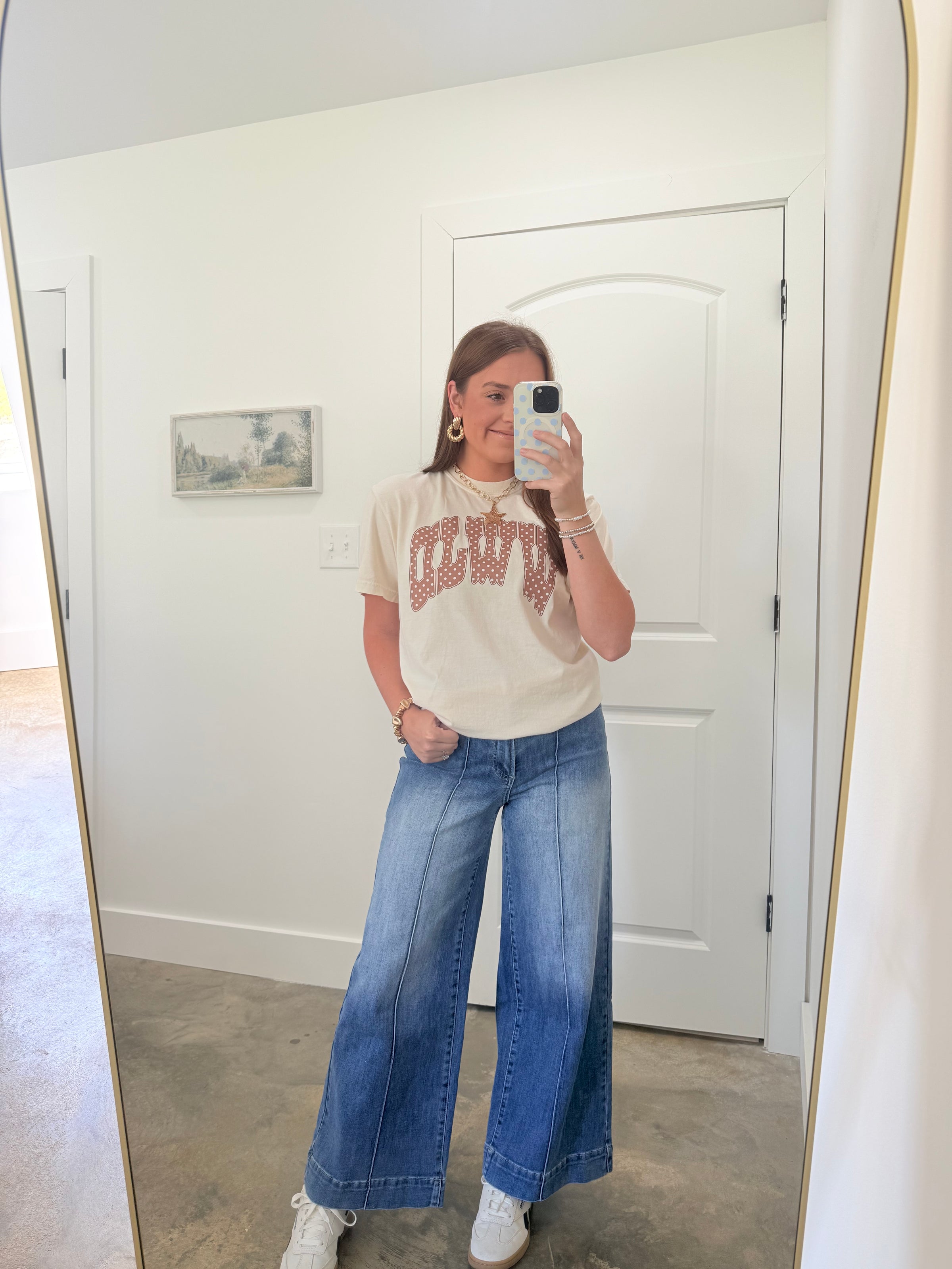 WWJD Polka Dot Tee