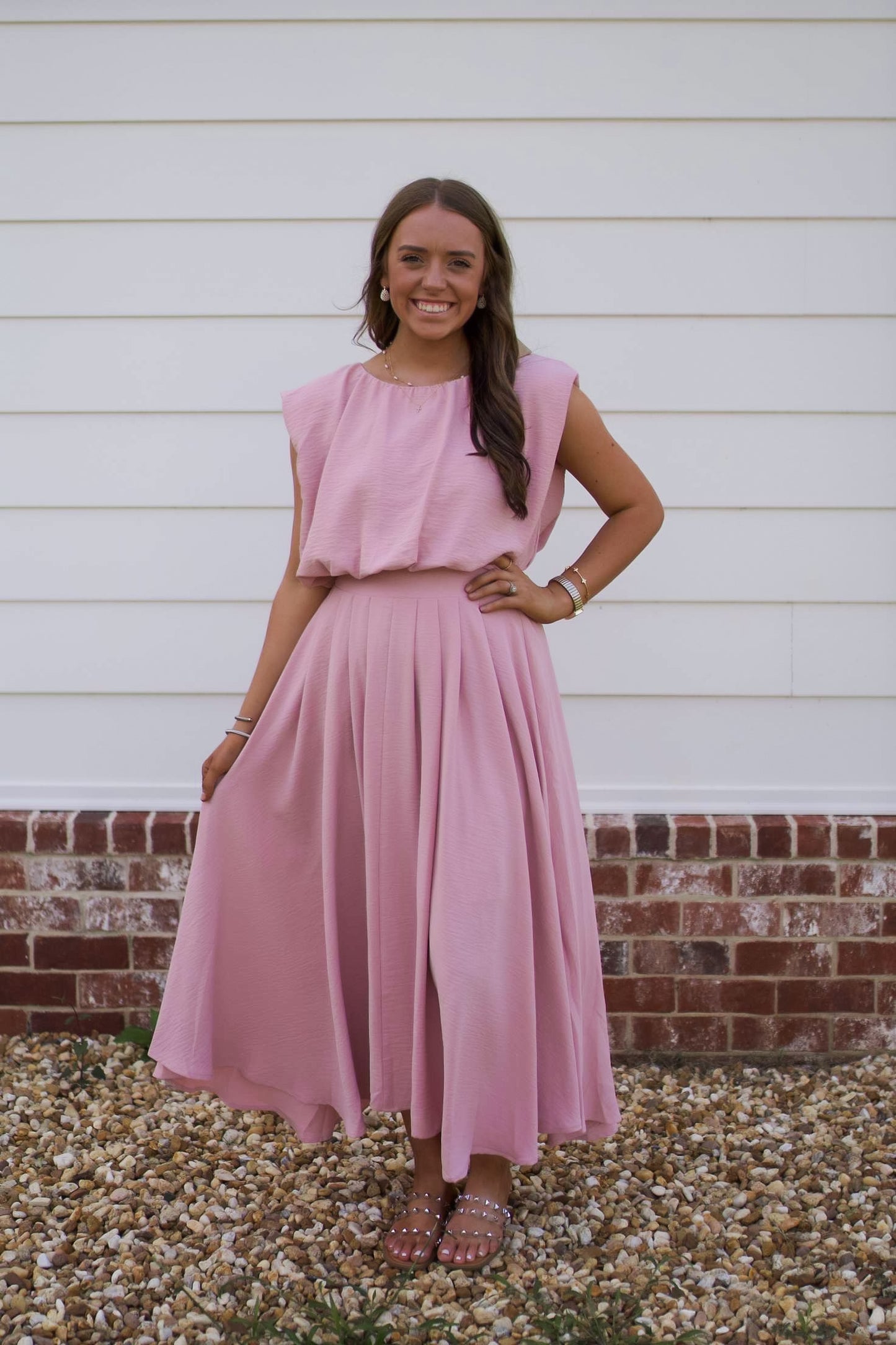 Blushing Mauve Doll Set
