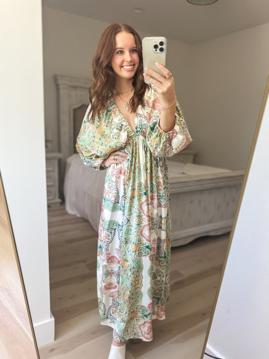 *Final Sale* Paisley Chic Maxi