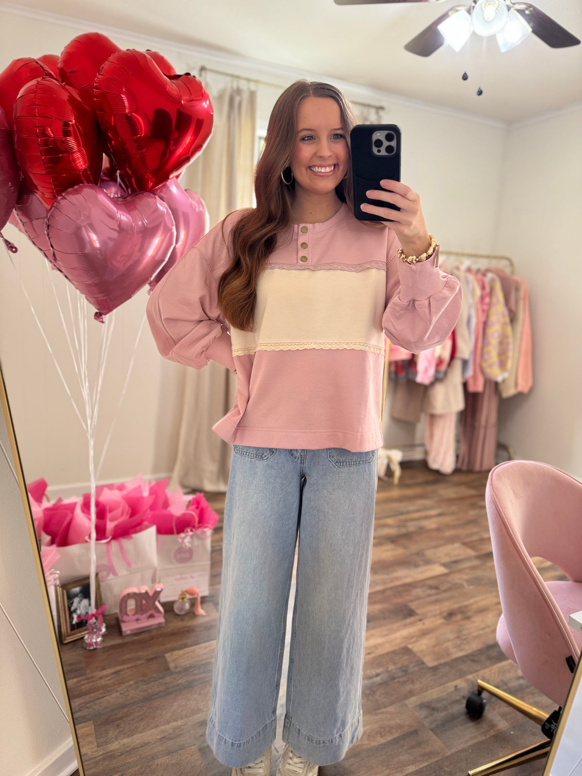 Final Sale Blush & Beloved Top