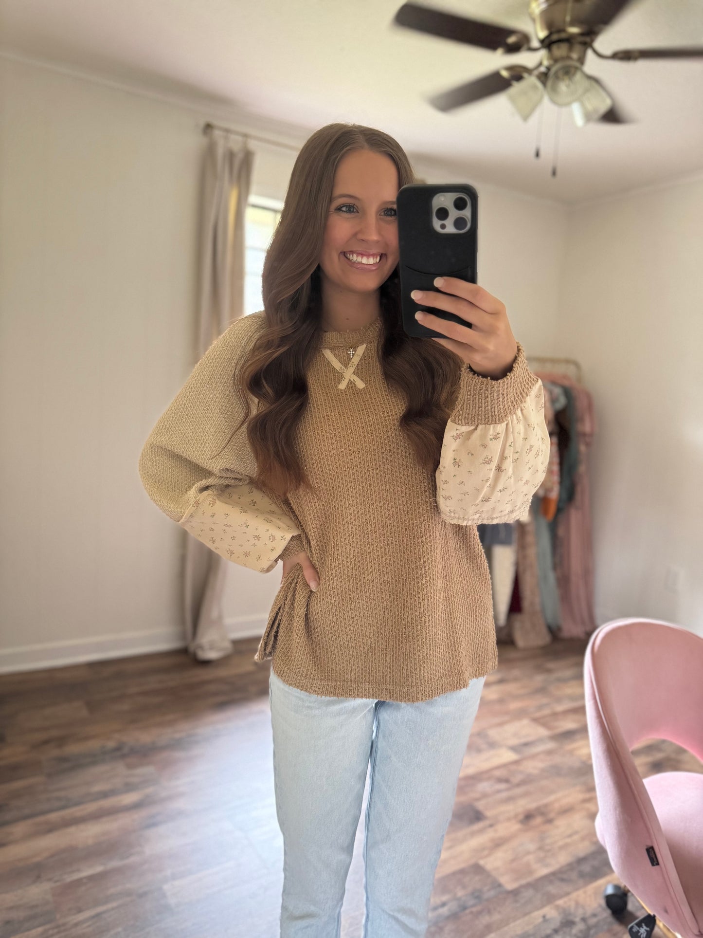 Rooted in Peace Knit Top