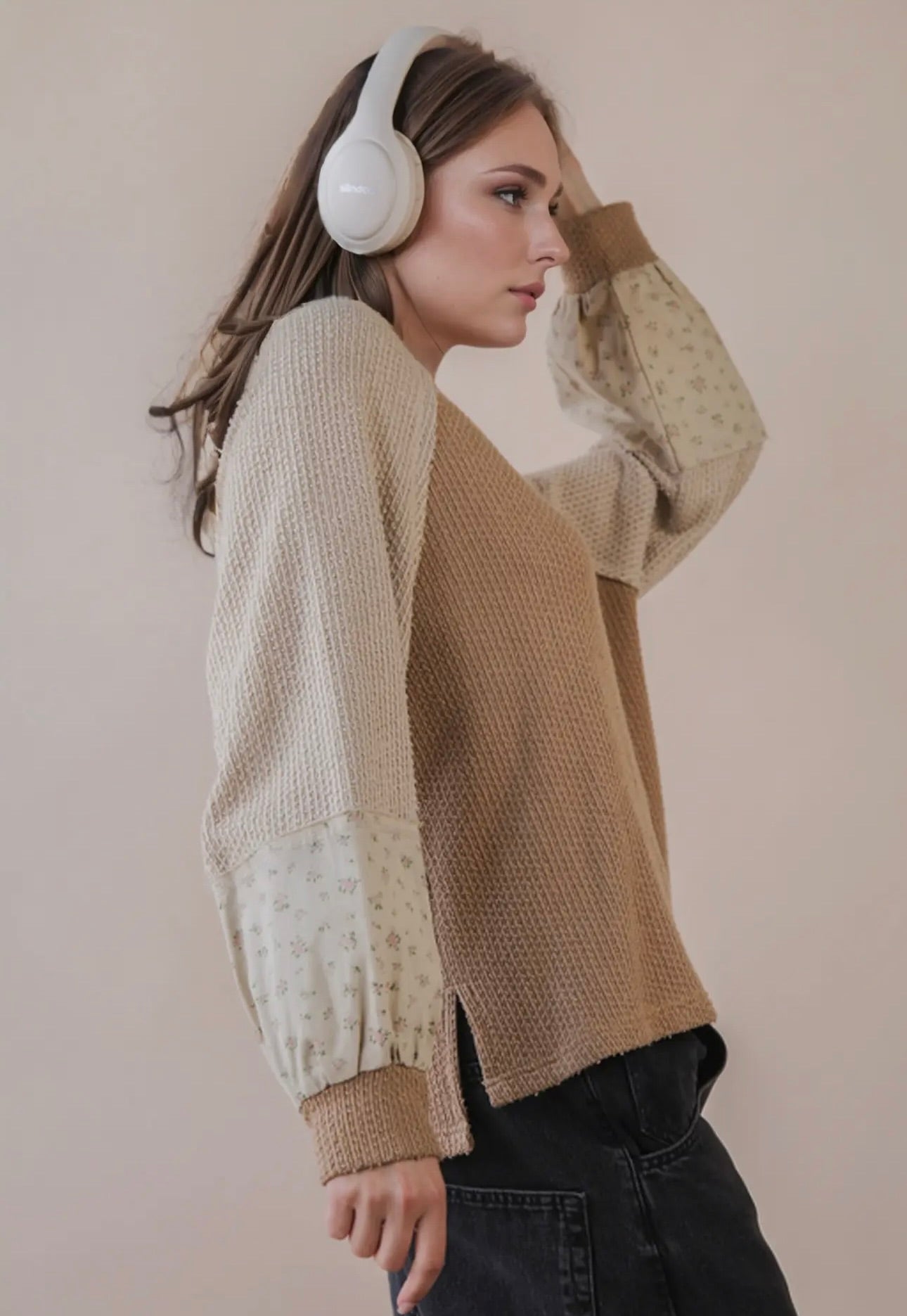 Rooted in Peace Knit Top