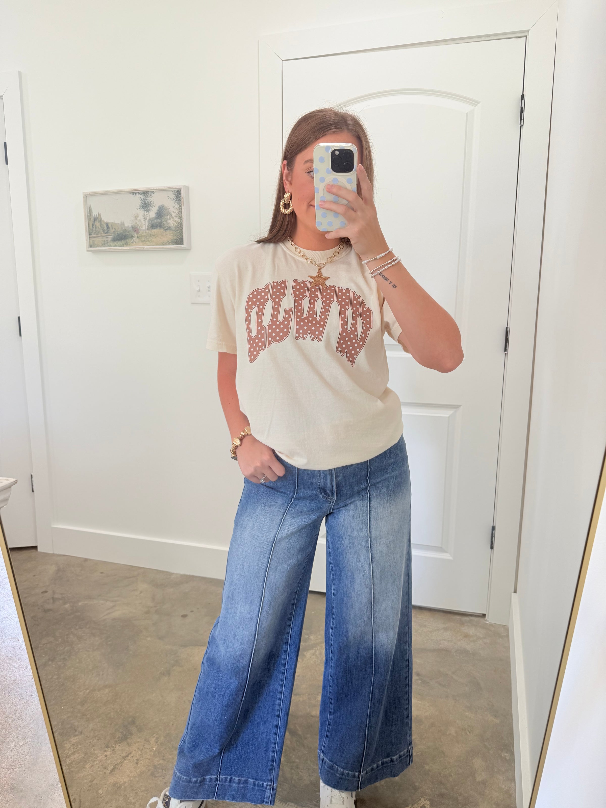 WWJD Polka Dot Tee
