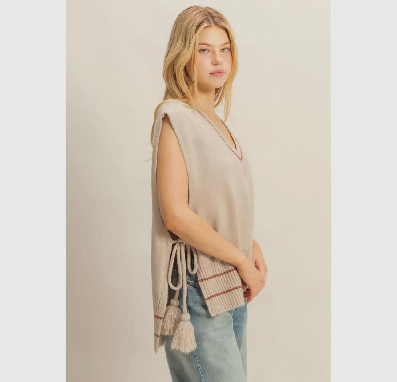 Mocha Mornings Sweater Vest