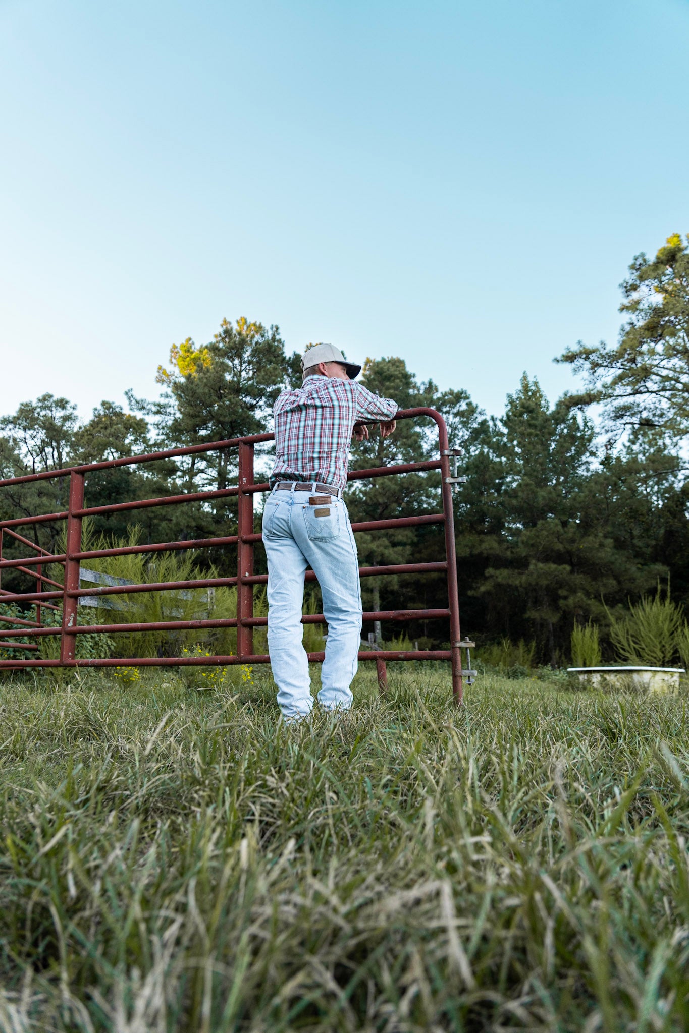 The Red Clay Button Up